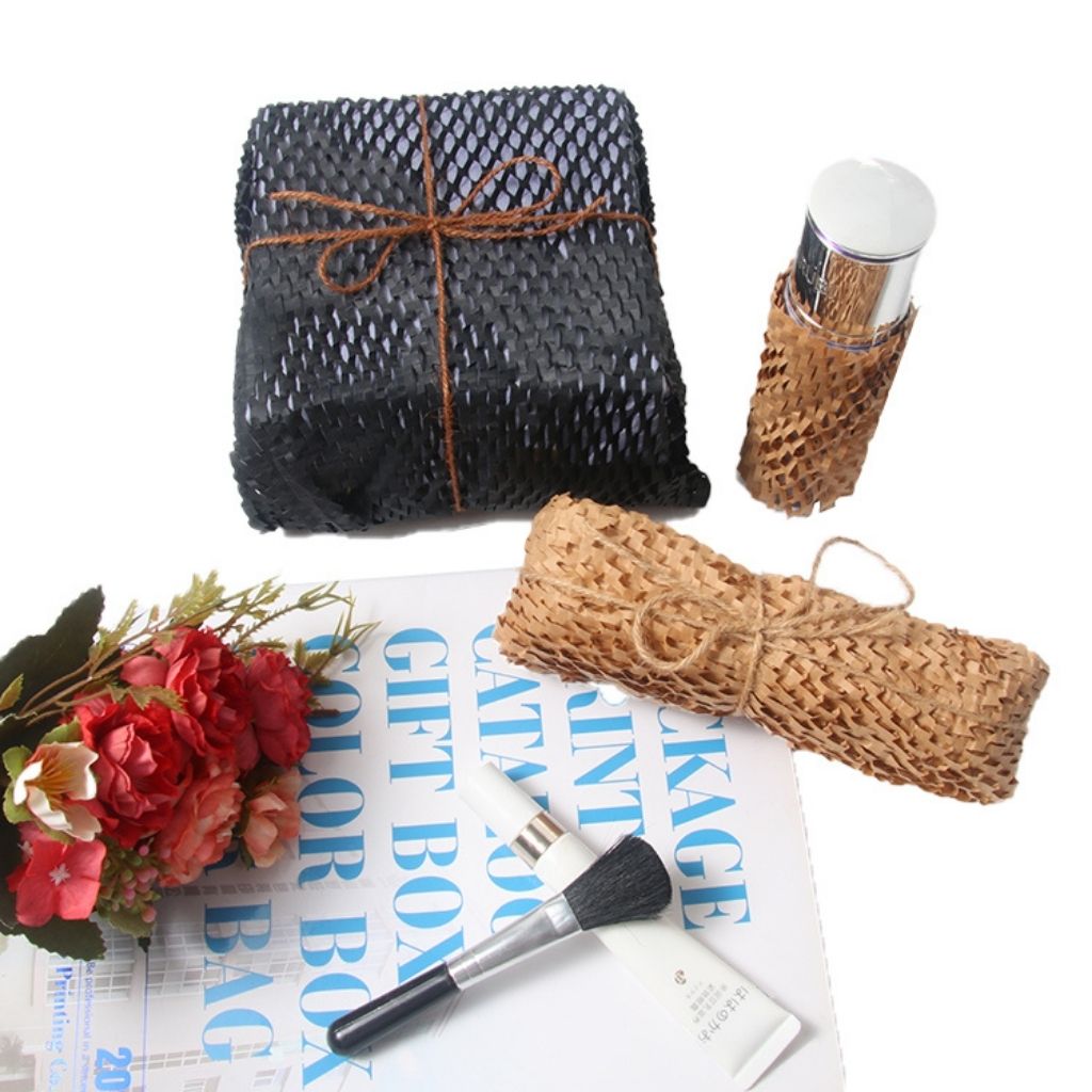 Eco-friendly honeycomb paper roll - Brown Colour