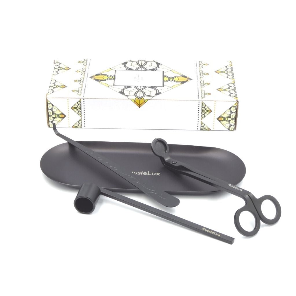 Candle Care Kit Black Colour